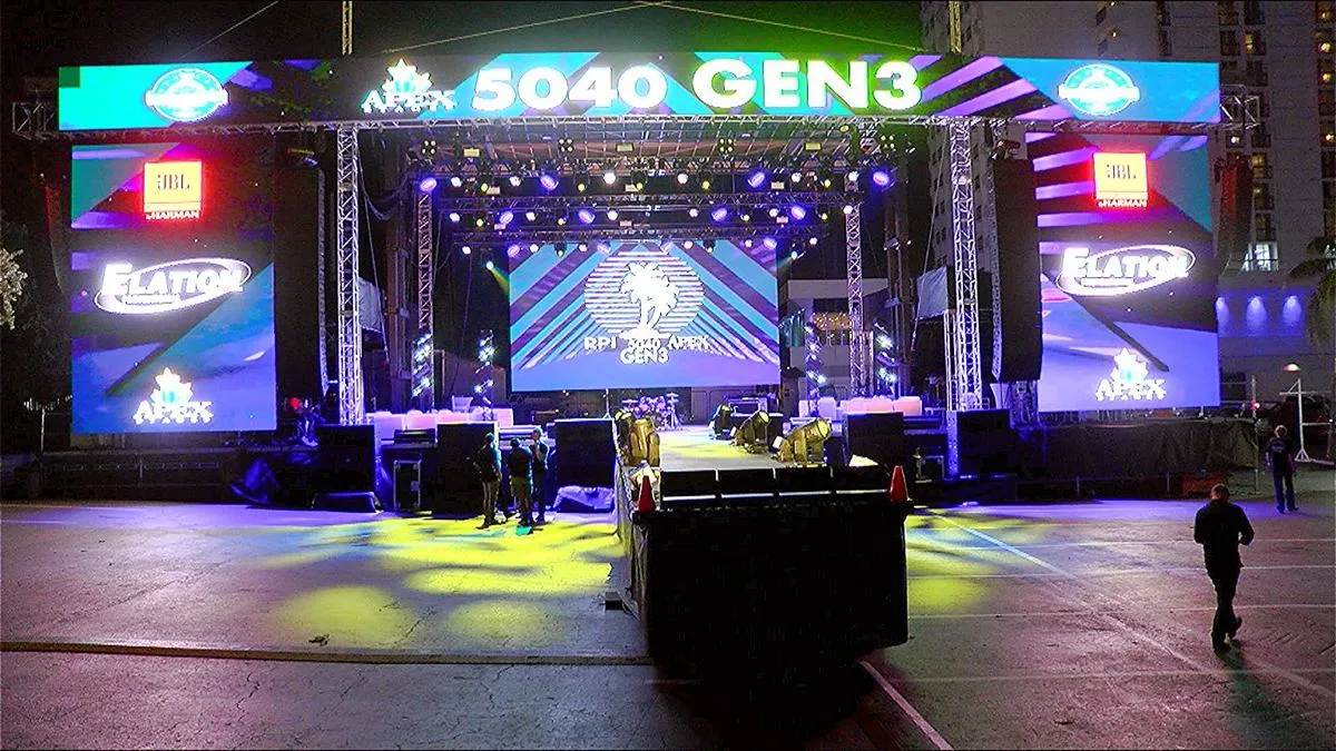 Mobile Stage Conference 2023 — APEX 5040 GEN3 showcase